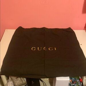 Gucci XL Brown Dust Bag